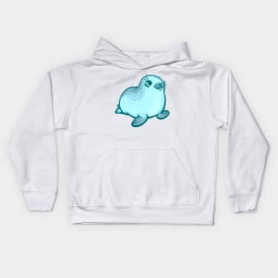 Glacier Ice Baby Ringed Seal the Animal Kids Hoodie